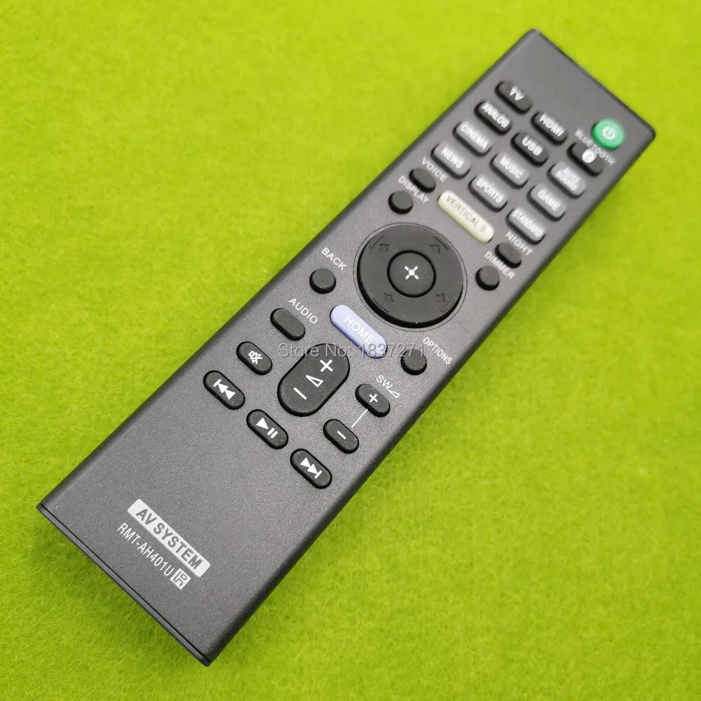 RMT-AH401U de Control remoto para SONY HT-X9000F, sistema de barra de sonido, SA-WX9000F