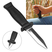 Trick Retractable Knife Plastic Blade Halloween Props Toys Joke Magic Knife Scary Trick Retractable Cutter Dagger Toy Kids Gifts