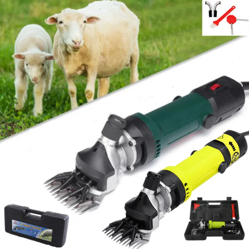 

Electric Shearing Clipper Shear Sheep Goats Alpaca Shears Pet Hair Shearing Machine Cutter Wool Scissor Farm Supplies