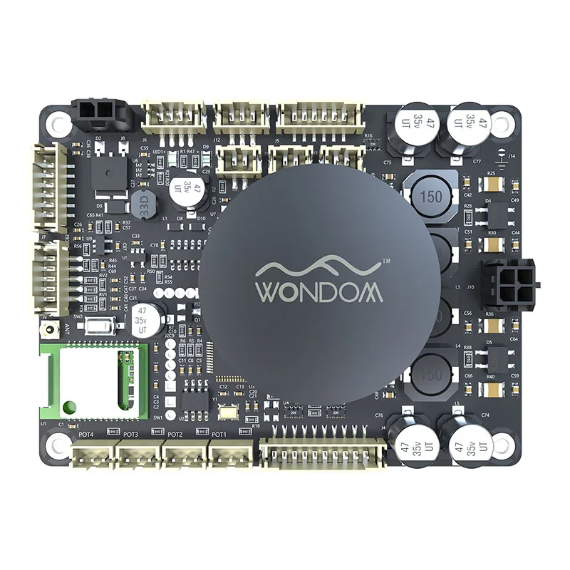 WONDOM1 x 100 واط 2Ω فئة D مضخم الصوت مجلس أحادية أمبير وحدة ث بلوتوث Ver5.0 و ADAU1701 DSP - JAB3 + لمكبر الصوت المنزلي لتقوم بها بنفسك