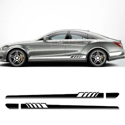 Edition 1 Door Side Skirt Stripes Stickers Decal For Mercedes Benz CLS Class W219 C219 W218 C218 X218 C257 CLS63 AMG Accessories