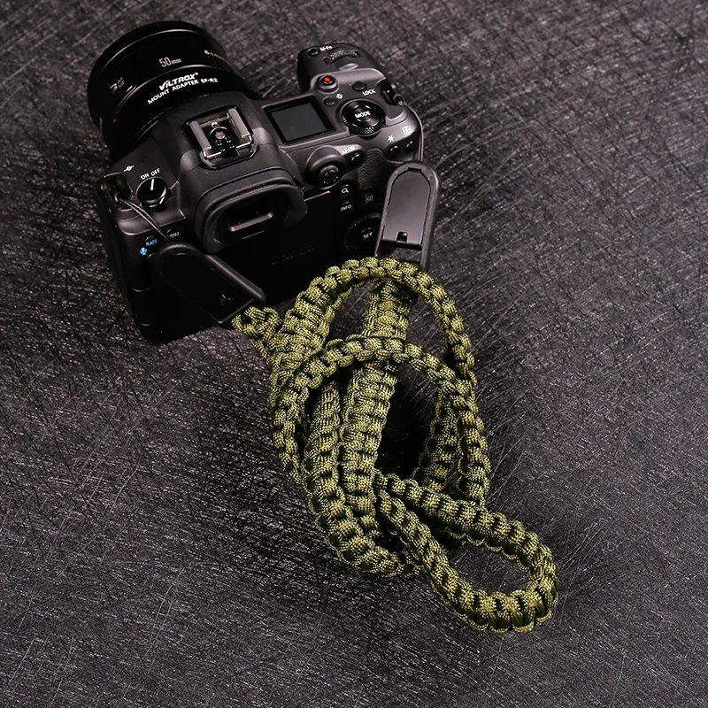 Hand-Woven Camera Quick Release Strap For SLR Canon R5/R6 850D Nikon Z5 Z6ii Micro Single Sony A7C A7R3 Fuji XT4 Shoulder Strap