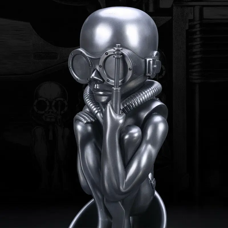 Imagem -04 - Giger Clássico Avp Máquina de Nascimento Bebê Bala Estátua Artesanato Modelo Colecionável h. r.