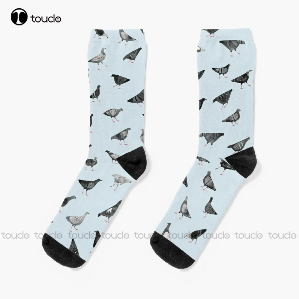 

Pigeons Doing Pigeon Things Socks Softball Socks Women Christmas Fashion New Year Gift Unisex Adult Teen Youth Socks Custom