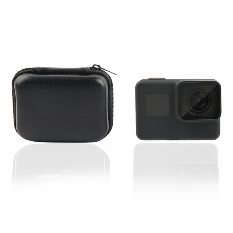 المحمولة صغيرة الحجم كاميرا مقاومة للماء حقيبة حافظة لهاتف شاومي يي 4K صندوق صغير جمع ل GoPro بطل 8 7 6 5 4 Sjcam اكسسوارات