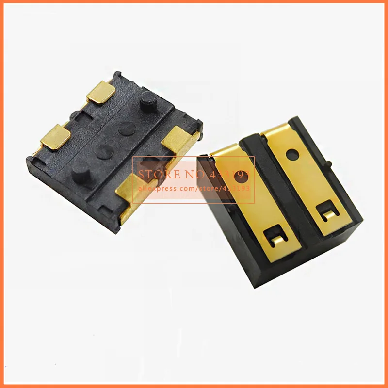 SMD 2Pin pitch  Inner Battery Connector Holder Clip Contact replacement male and female for mobile phones common use high qualit