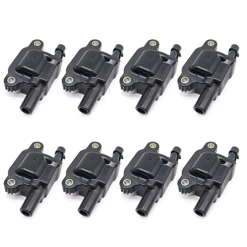 OEM # 12611424 12570616 Ignition Coil Pack for Chevy for Buick for GMC Sierra Replacement D510C D513A 5C1554 E893 UF413 D510C