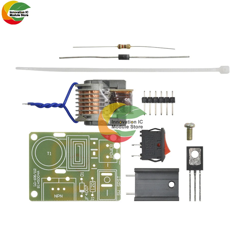 Modulo bobina di accensione generatore Inverter 15KV Kit fai da te DC generatore di accensione ad arco ad alta tensione modulo Boost Inverter