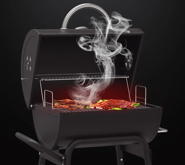 New style charcoal barbecue, skewers barbecue grill, portable barbecue grill, outdoor home barbecue grill