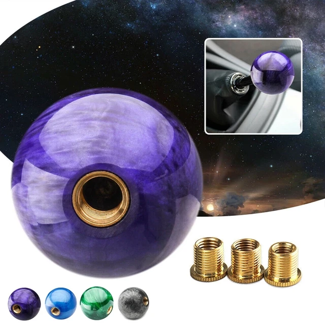 54mm uniwersalne tworzywo akrylowe kulki Shift KnobDIY część zamienna części do ręcznego samochodu Shoort Throw dźwignia zmiany biegów