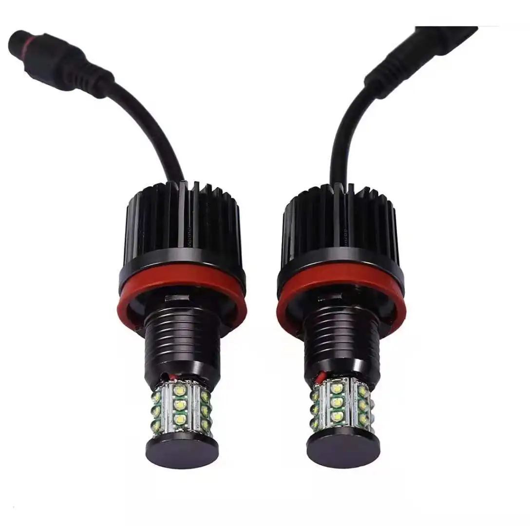 bowenx  LED Angel Eyes Halo Light Bulb H8 180W CREE LED Marker Halo Light Xenon White for BMW E60 E61 E90 E92 E70 E71 E82 E89
