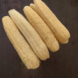 30-35CM Loofah Soft Exfoliating Scrubber Natural Shower Sponge For Kitchen Bathroom Sponge Cellulose Luffa Cleaning Brushes Towe