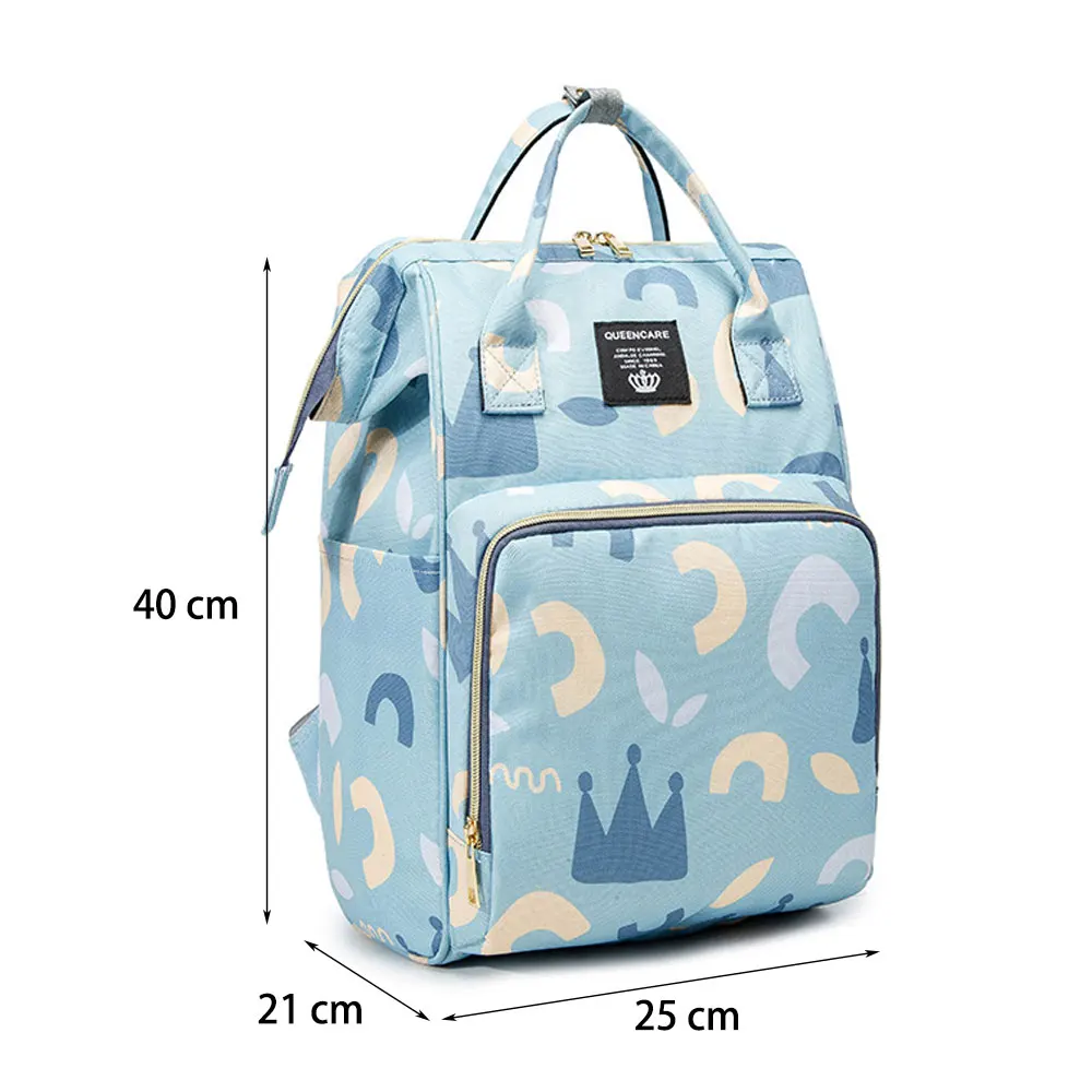 Bolsa de pañales para bebé, mochila impermeable para cochecito de bebé, paquete trasero de viaje de gran capacidad, bolsos de maternidad para niños