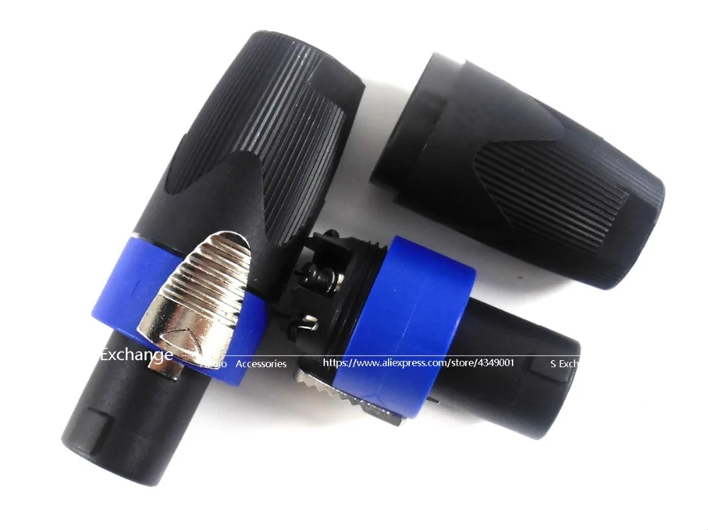 10pcs /lot use for Neutrik NL4FC Professional 4-core Speakon connector speaker plug