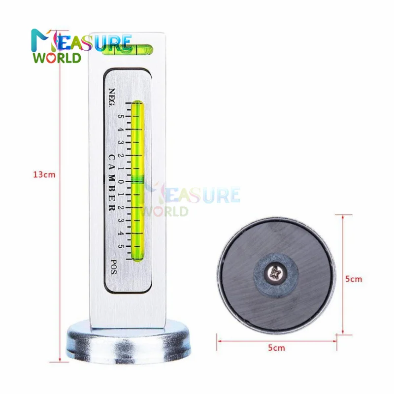 Adjustable Magnetic Wheel alignment Level Magnetic Level Gauge Camber Adjustment Tool Magnet Positioning Tool