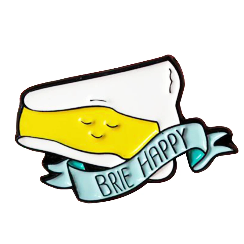 Cheese Enamel Pin Badge