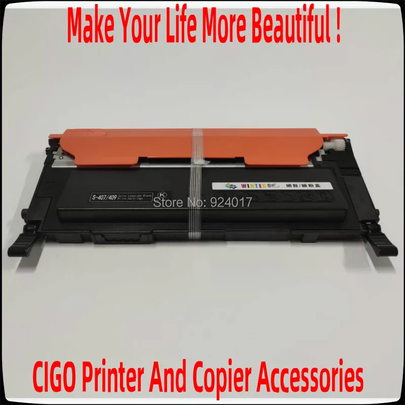 Toner Cartridge Sets For Samsung Xpress C410 C460 CLP-360 CLP-365 Printer,Clt-K406S Clt-C406S Clt-M406S Clt-Y406S Cartridge Kit