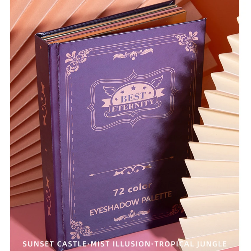 Phấn Mắt Bảng Màu Ngày Lễ Bộ Quà Tặng 72 Màu Trang Điểm Mờ Lắc Chân Nữ Mắt Highlighters Viền Phấn Má Hồng Bảng Màu