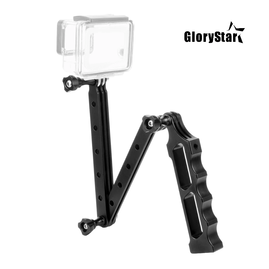 

Cnc Self Selfie Stick Helmet Extension Foldable Arm Mount Accessories For Gopro Dji Osmo Action Xiaomi Yi Eken Action Camera