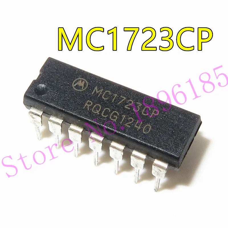 

1pcs/lot MC1723CP MC1723 DIP-14 In Stock