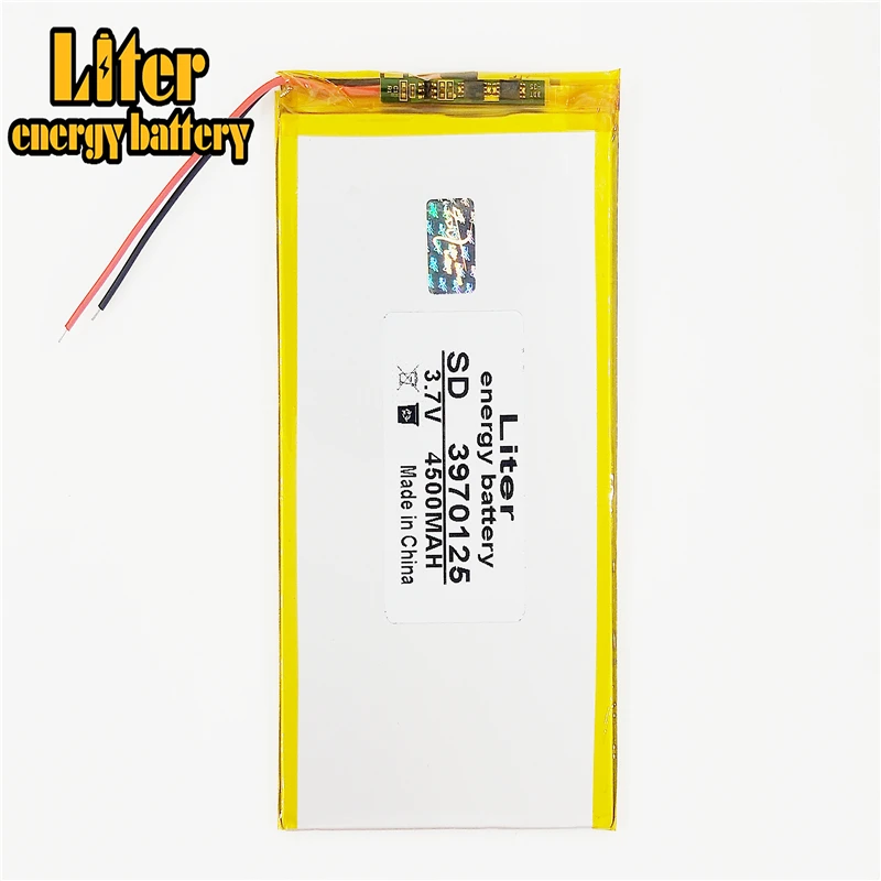 3.7V,4500mAH,[3970125] [4070125]Polymer lithium ion / Li-ion battery for TOY,POWER BANK,GPS,mp3,mp4,cell phone,speaker