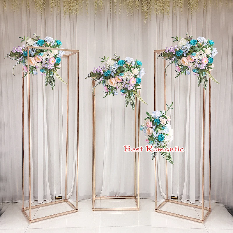 S Wedding props iron shelf ornaments square arch road leading party scene party event decoration backdrop stand flower frame