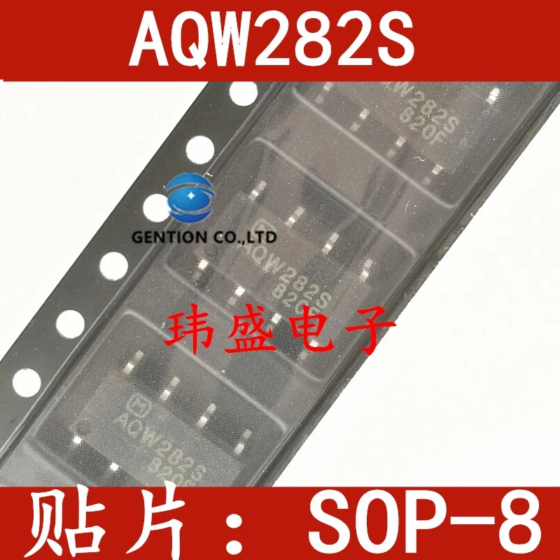 

10PCS AQW282S SOP8 photoelectric coupling isolator optical coupling AQW282 solid-state relay in stock 100% new and original