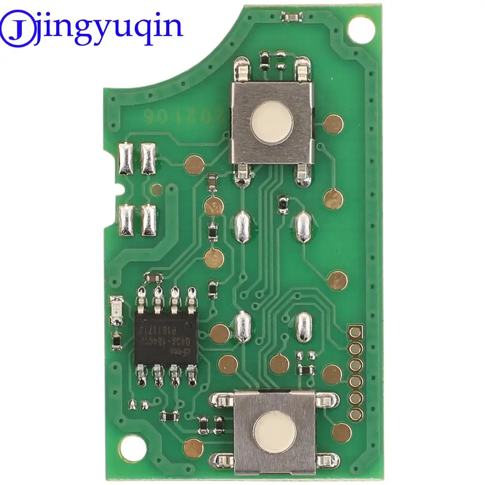 jingyuqin 433Mhz Remote Key Shell For VW Golf Mk6 Jetta Polo Scirocco For Skoda Octavia Superb Yeti For Seat Altea Ibiza Leon