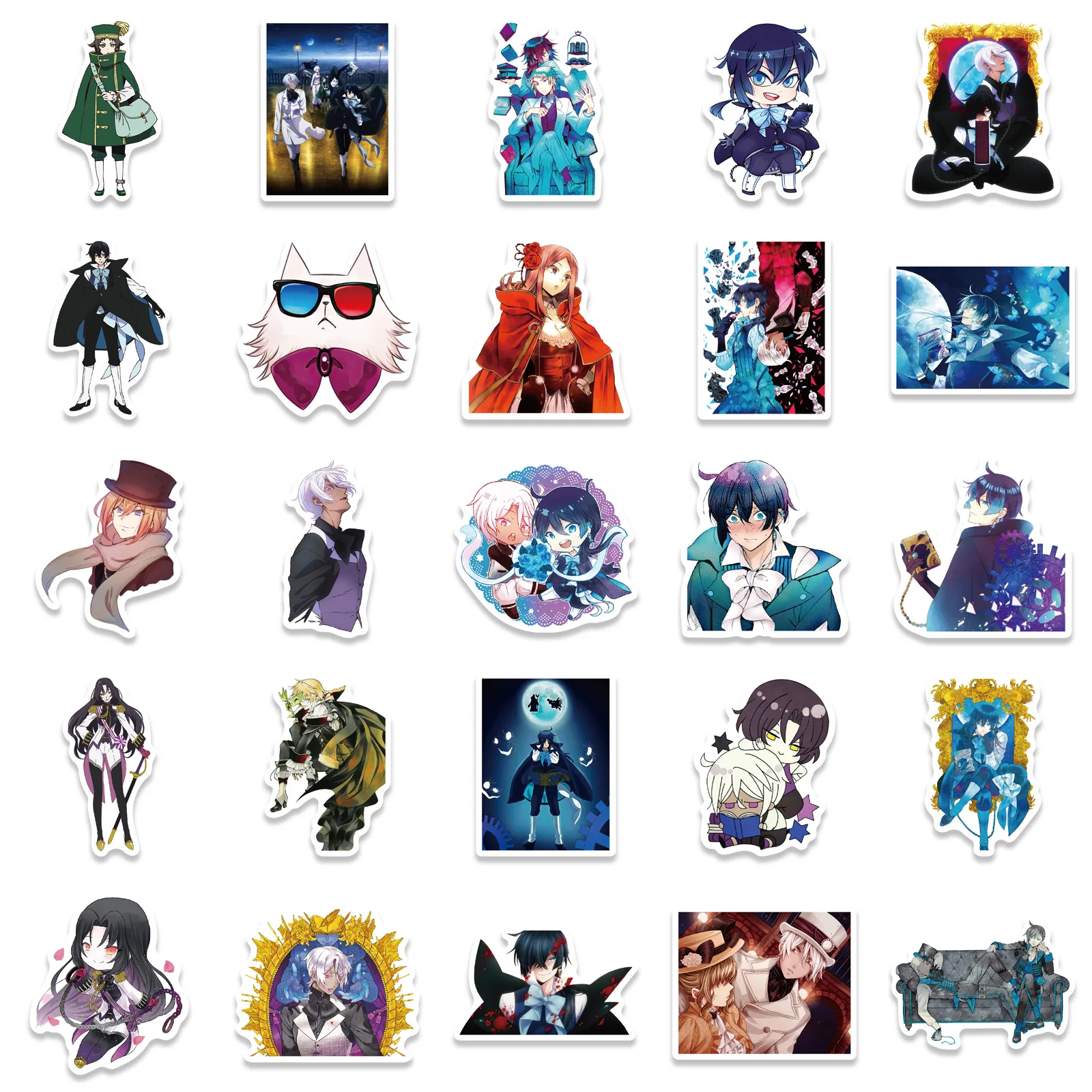 10 / 30 / 50pcs Anime Vanitas Graffiti Sticker DIY Suitcase Laptop Skateboard Car Motorcycle Star Cartoon Sticker Wholesale