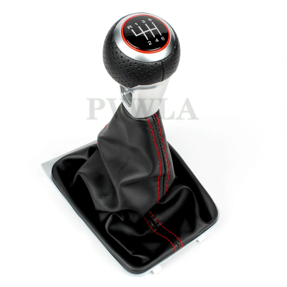 5/6 Speed Manual Stick Gear Shift Knob For VW Golf 7 For GTI GTD RLine 2013 2014 2015 2016 2017