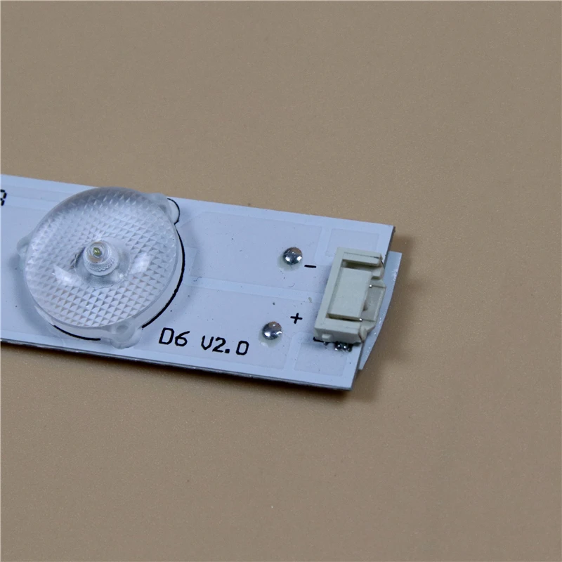 LED Backlight Strip para TV, Full Array Bar, Kit Matrix, Lens Bands Lâmpadas, RDL490FY, 49in, 5800-W49001-1P00, RDL490FY