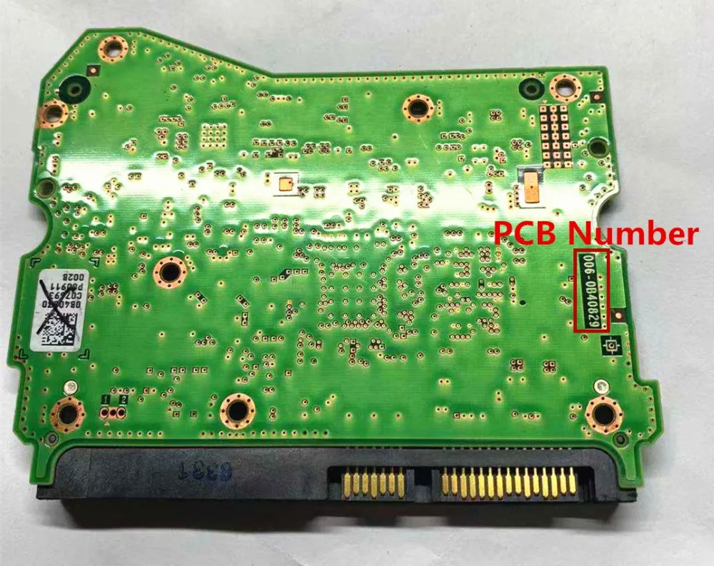 

0B40829 HDD PCB / Logic Board WD101EJRX 10TB OF 12TB serial desktop hard disk PCB board number 006-0B40829 001-0B40829