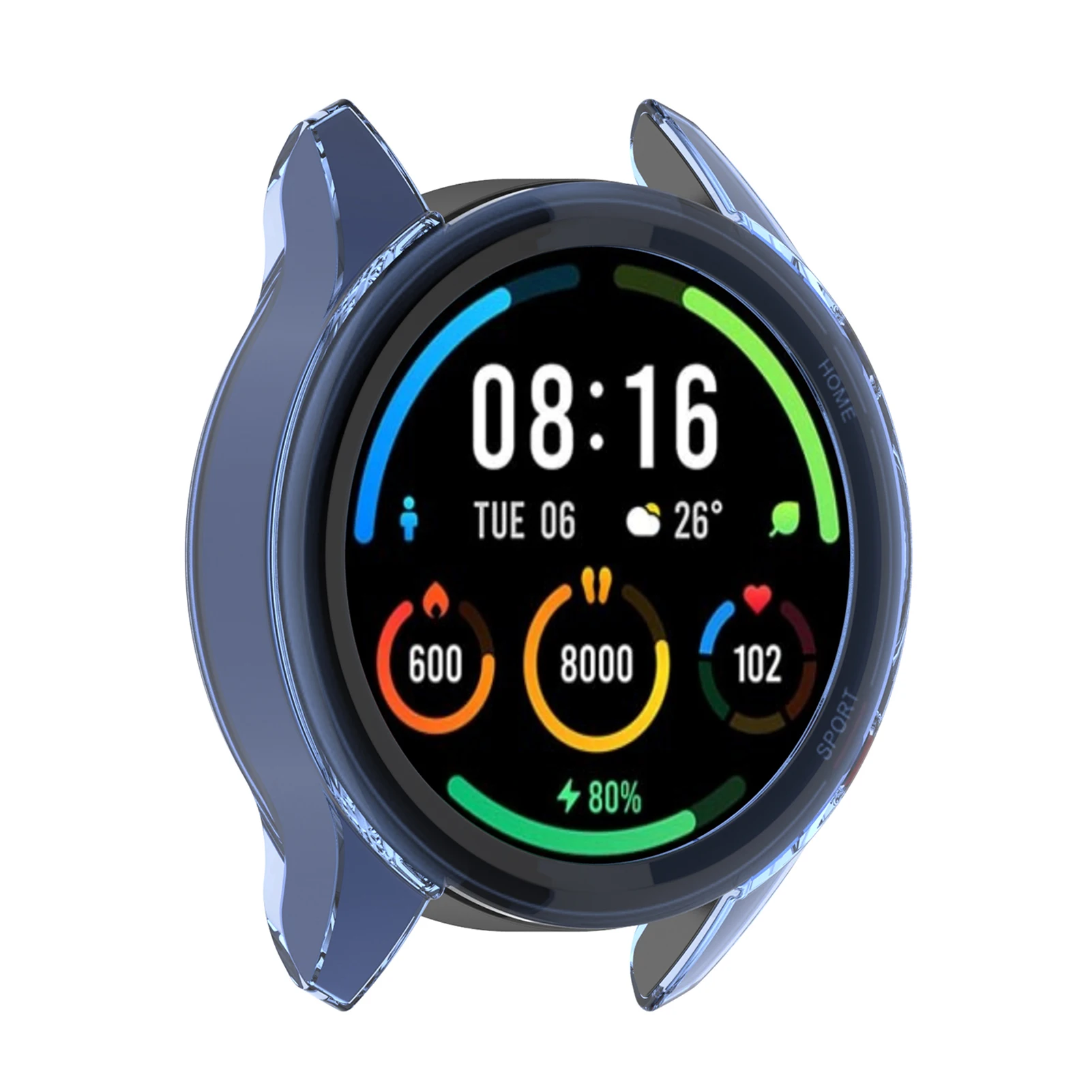 Caso protetor para xiaomi cor relógio de alta qualidade tpu capa fino smartwatch pára escudo para xiaomi mi cor relógio