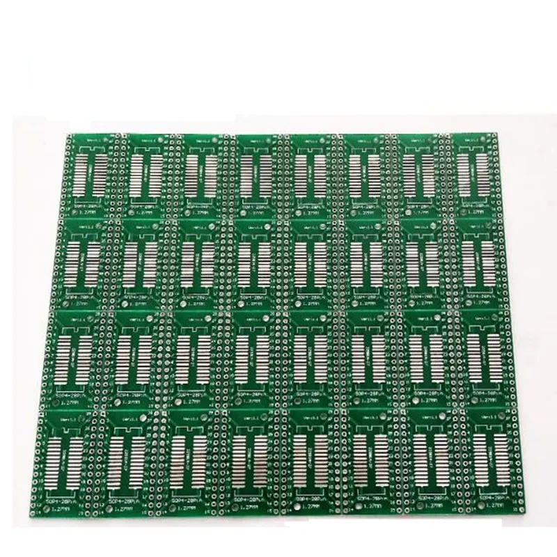 5pcs TSSOP28 SSOP28 SOP-28 SOP28 to DIP28 Transfer Board DIP Pin Board Pitch Adapter