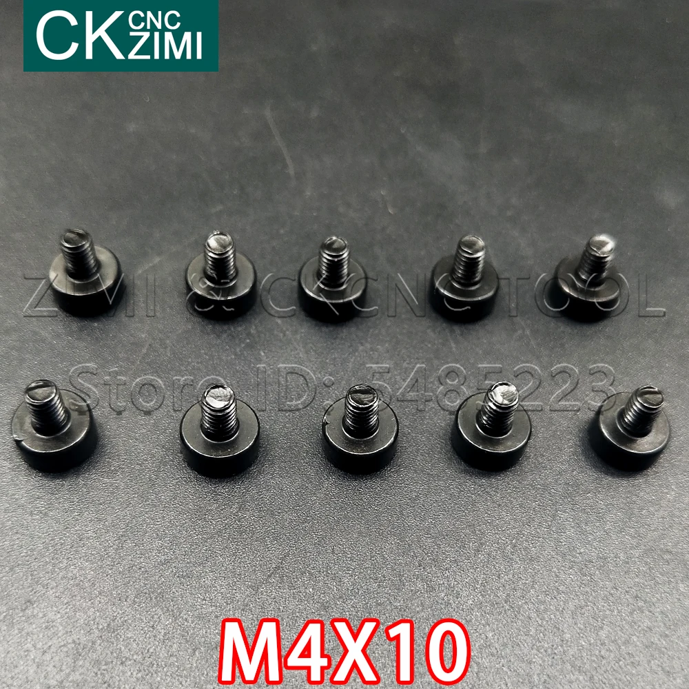 M4X10 CNC Alat Aksesoris Internal dan Eksternal Arbor Sisi Lubang Sekrup M4 * 10 Putaran Kepala Pengeboran Diri sekrup Phillips Sekrup