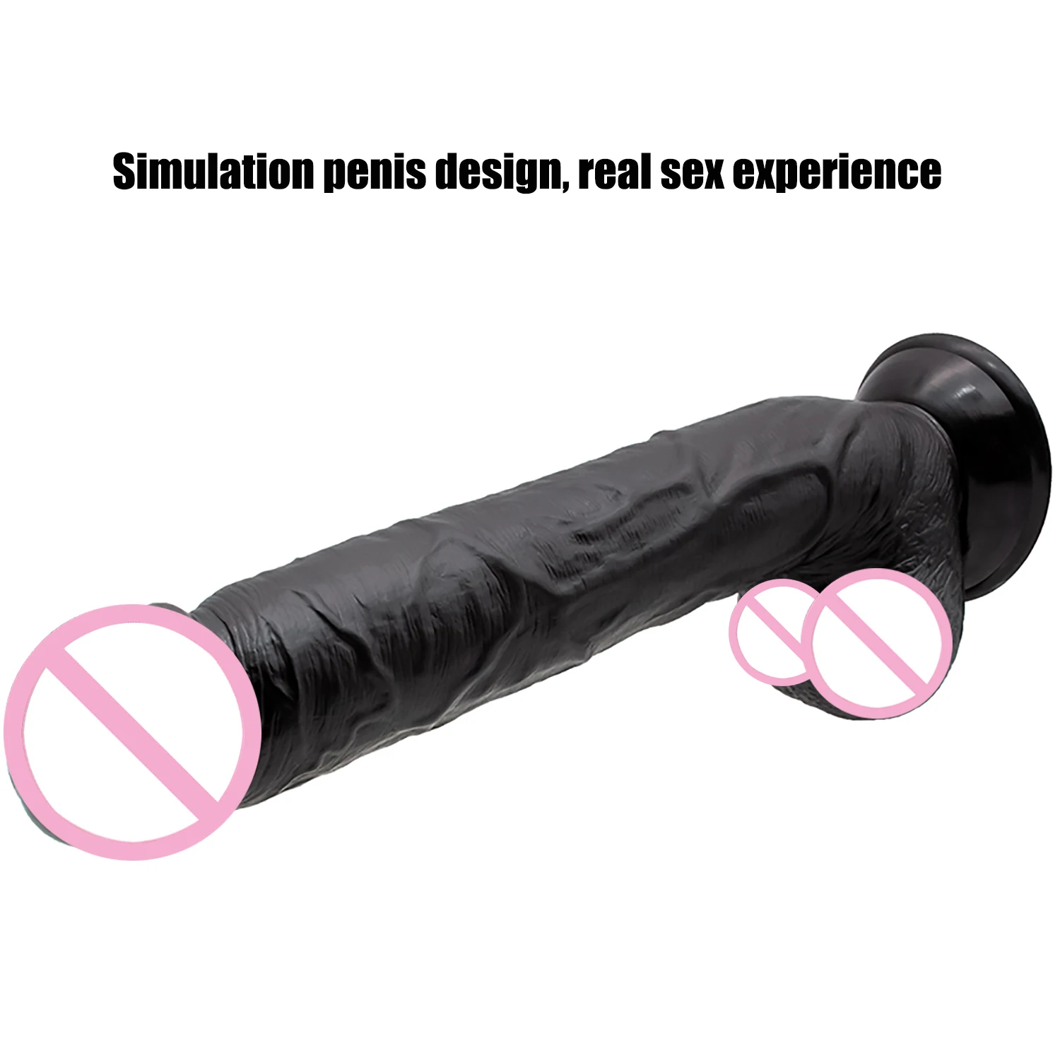 29CM*5CM Oversized Realistic Dildos Soft Skin Feeling Huge Penis Erotic Big Dick Long Phallus Sex Toys for Women Masturbation