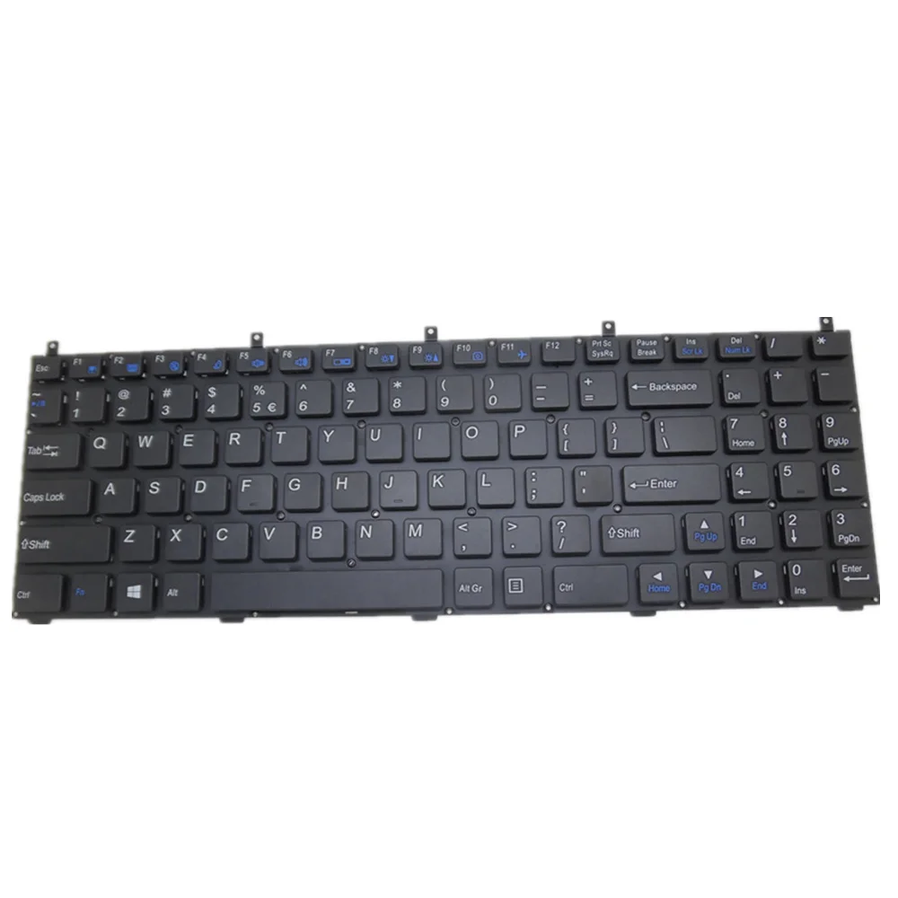 

Клавиатура для ноутбука CLEVO M810L M811L M815L M815P M816L M817P M860TU M865TU, черная, американская версия