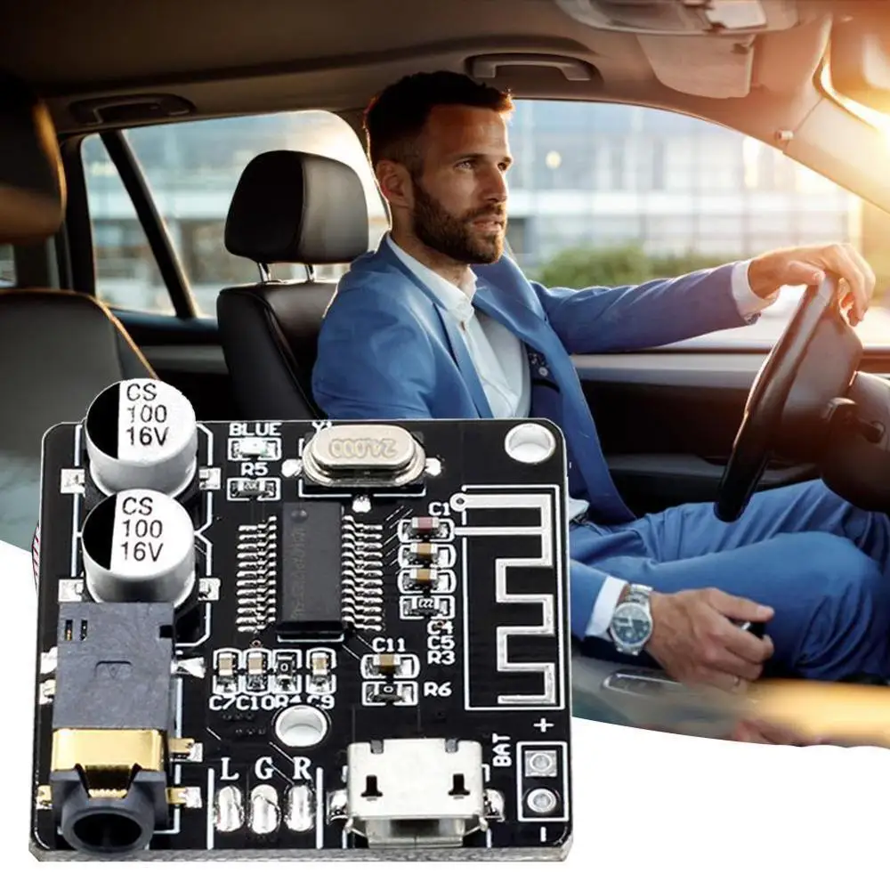 Bluetooth Audio Receiver Board Bluetooth 5.0 Mp3 Lossless Decoder Board Wireless Stereo Music Module MP3 Lossless Decoding