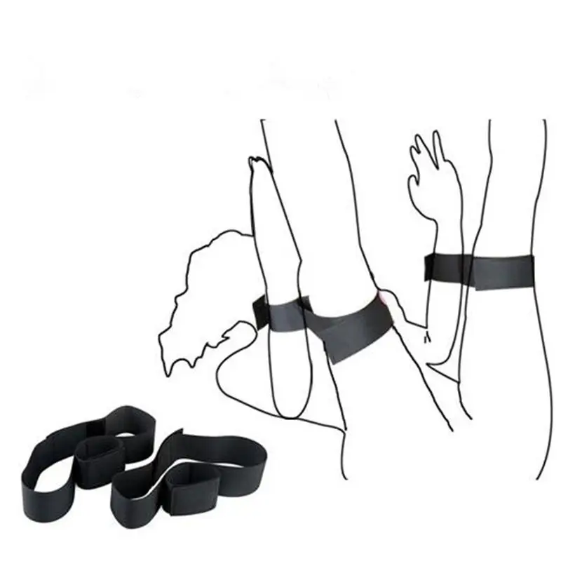 

Sexy Bdsm Bondage Handcuffs Anklecuffs Female Flirt Bind Hands and Feet Strap Bondage Gear Husband and Wife Adult Sex Toys