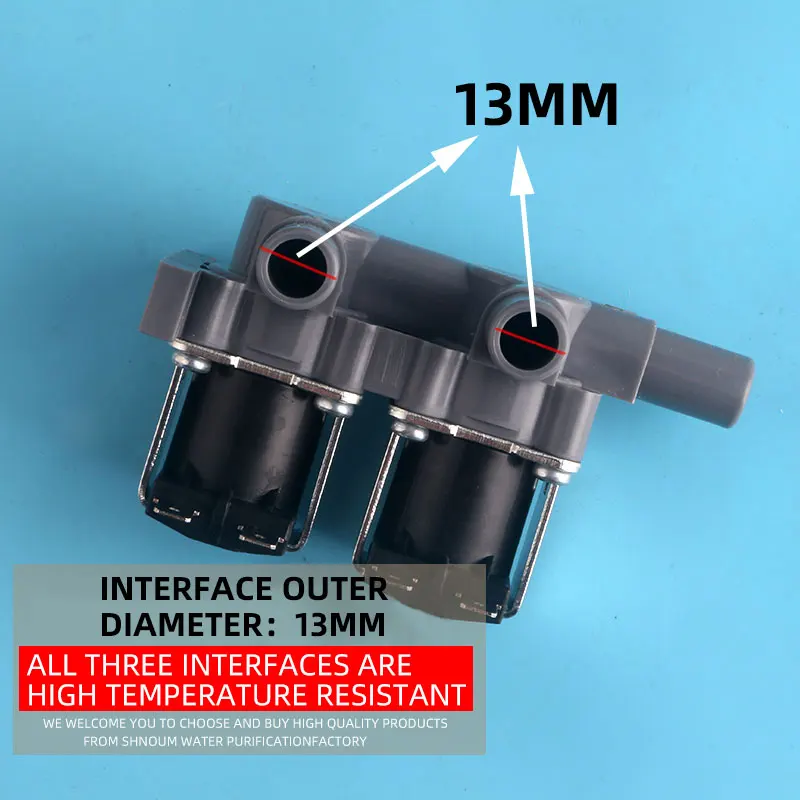 Соленоидный клапан CNKB 360C1, два в одном, 24 В, соединяемый клапан для водяного распылителя, быстрое сопротивление высоким температурам