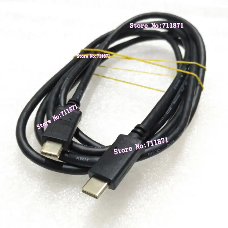 100 سنتيمتر 200 سنتيمتر الصوت الفيديو نوع C كابل خط ربط رصد التلفزيون نوع-C كابل خط سلك الحبل نوع C بيانات الشحن خط كابل نوع-C