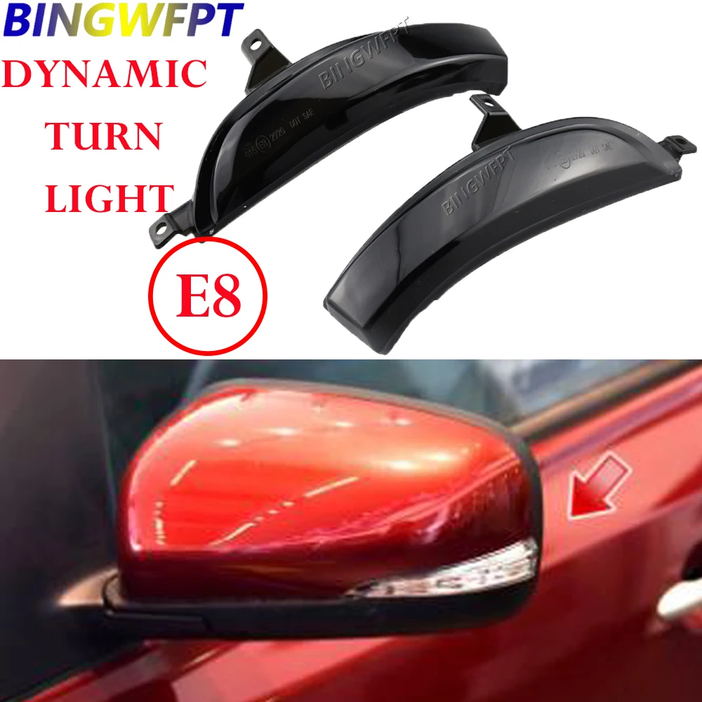 High Quality For Renault Koleos HY 2011-2017 Dynamic Blinker LED Turn Signal Light Side Mirror Sequential Lamp