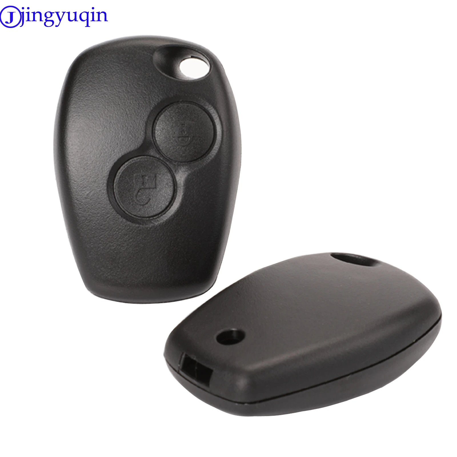 jingyuqin 50pcs/lot 2 Buttons Car Key Shell Remote Fob Cover Case Styling For Renault Dacia Modus Clio 3 Twingo Kangoo 2