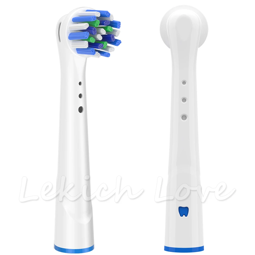 4 Pcs Toothbrush Heads for Oral B Toothbrush with 4 Pcs Toothbrush Head Covers Fit for Oral B Cross Action Toothbrush Heads