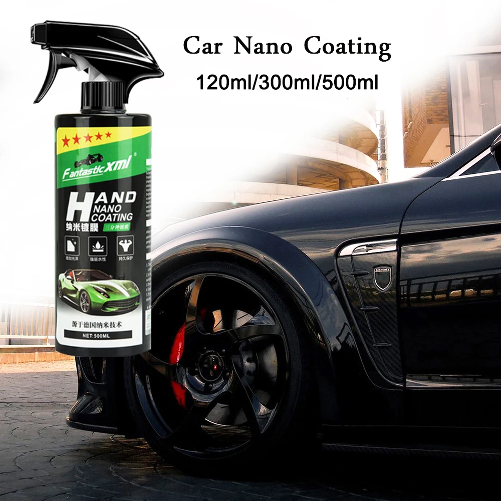 Spray Ceramic Car Top Coating Sealant Nano Glass Polishing Plated Crystal Liquid Hydrophobic Coating Waterproof Agent