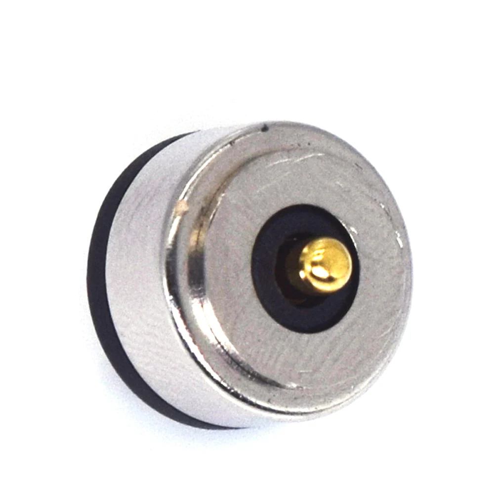 6er-Set 10A Hochstrom 2-Pin Runder Magnet-Saugfeder-Pogo-Pin-Steckverbinder Männlich-Weiblich-Sonde DC-Stromlade-Magnetstecker – Detail 3