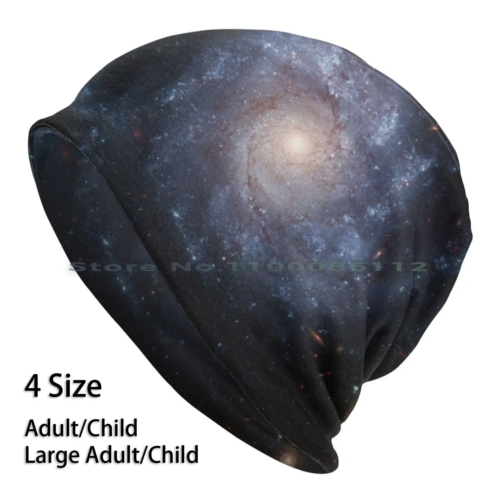 Spiral Galaxy ( Ngc 1309 ) Beanies Knit Hat Astronomy Awesome Cosmos Galaxy Hubble Spiral Stars Universe 1309 Ngc Outer Space