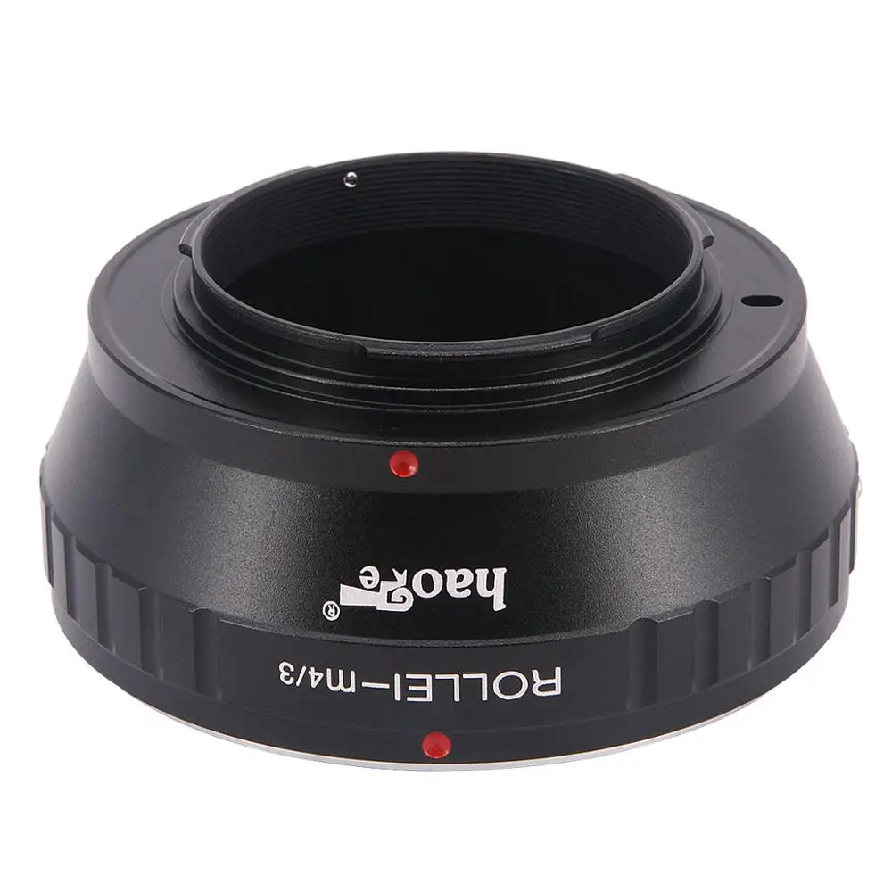 Haoge Lensอะแดปเตอร์สำหรับRollei 35 SL35 QBM Quick Bayonetเลนส์สำหรับOlympusและPanasonic Micro Four Thirds MFT M4/3 M43กล้อง