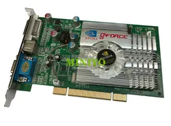 High Quality for nVIDIA GeForce FX5500 FX5200 256M 128bit DDR PCI VGA+S-VIDEO+DVI Video Graphic Card