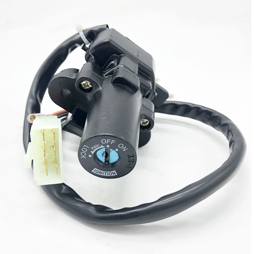 Zündschloss Sperrschlüssel Kraftstofftankdeckel Passend für Kawasaki Ninja 250 ZX6R ZX7R ZX9R ZZR400 ZXR400 ZZR600 ZXR750 – Detail 7